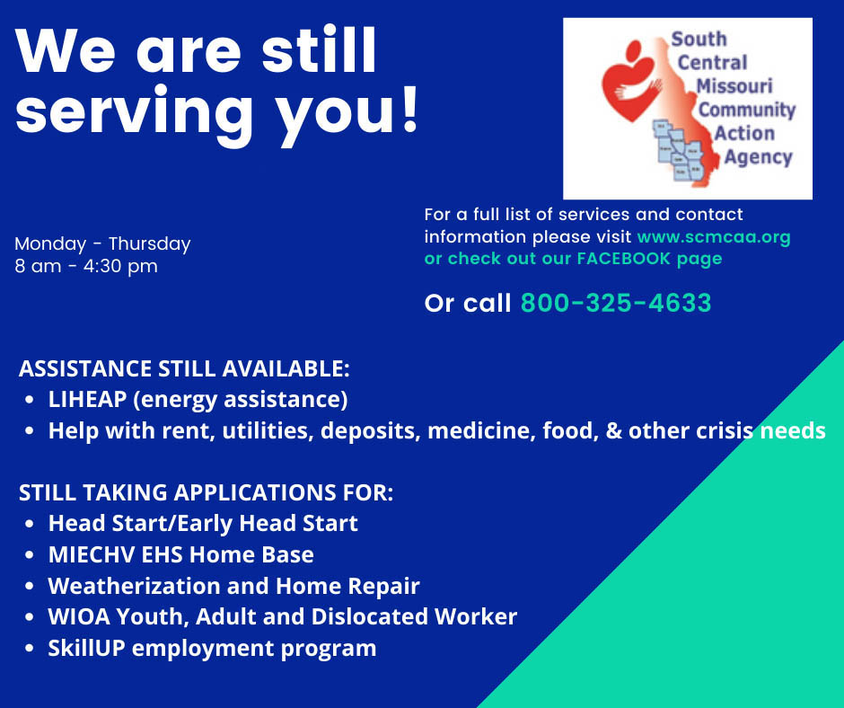 We are here to serve you